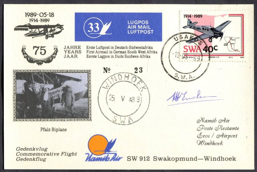 SWA - Flight Card - Signed