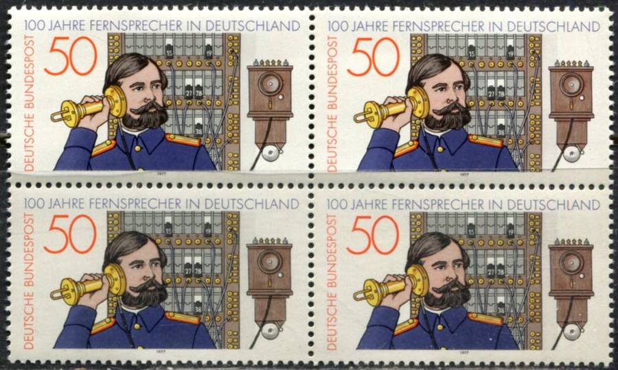 Germany/Federal - Block Of 4  - 1977 - MNH
