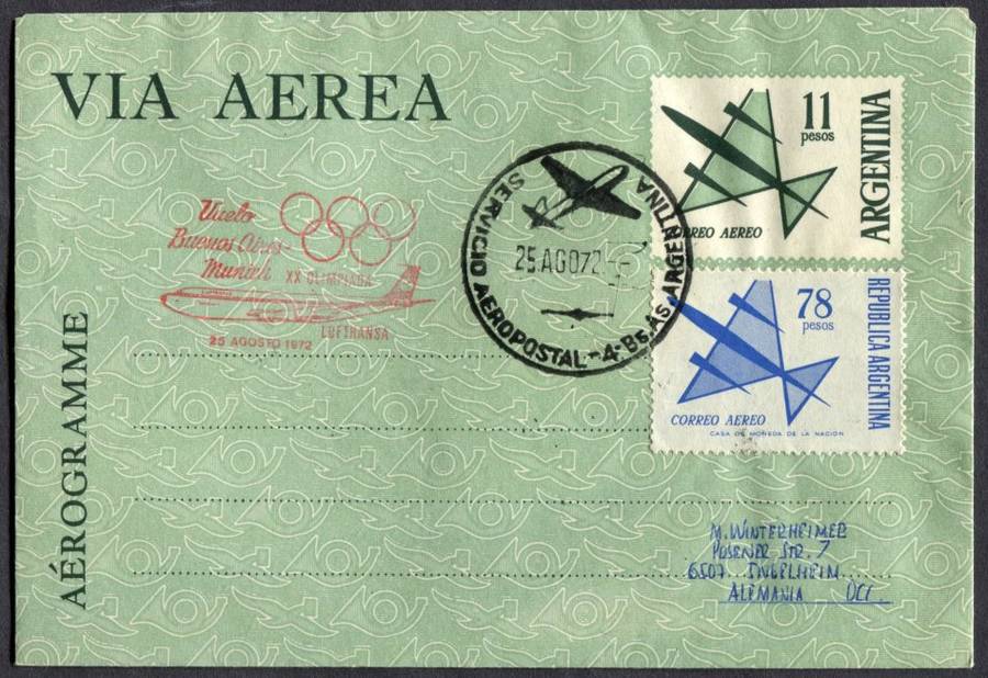 Argentina - Sport - Aerogram