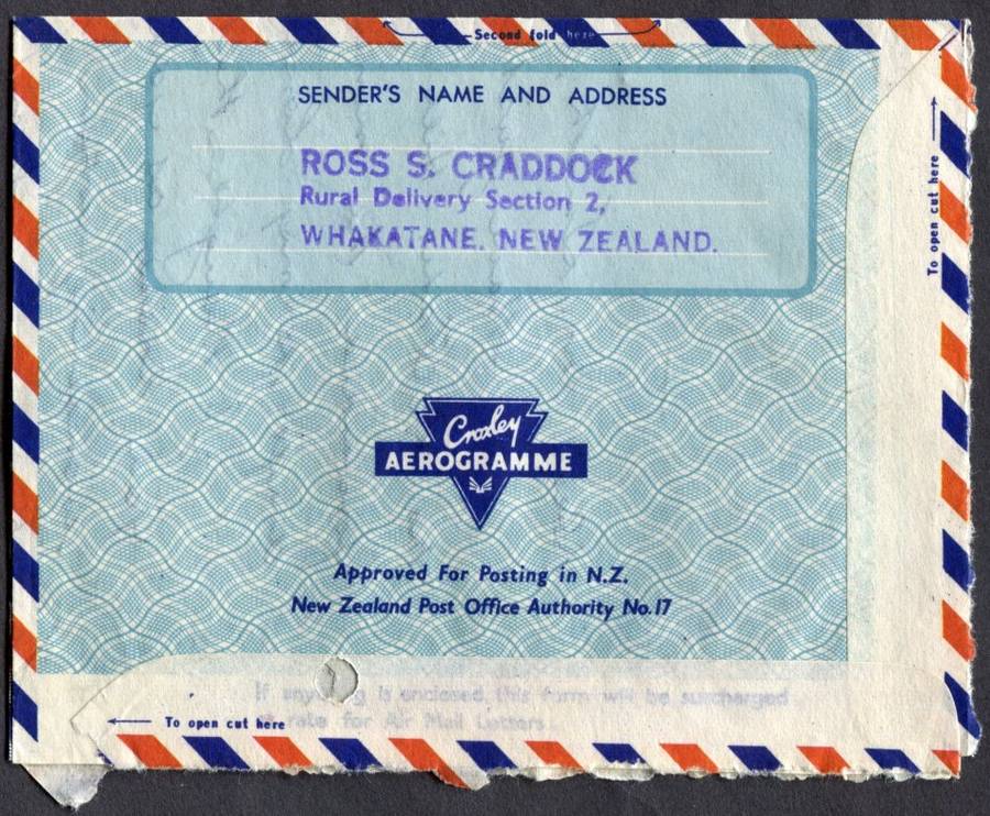 New Zealand - Aerogram