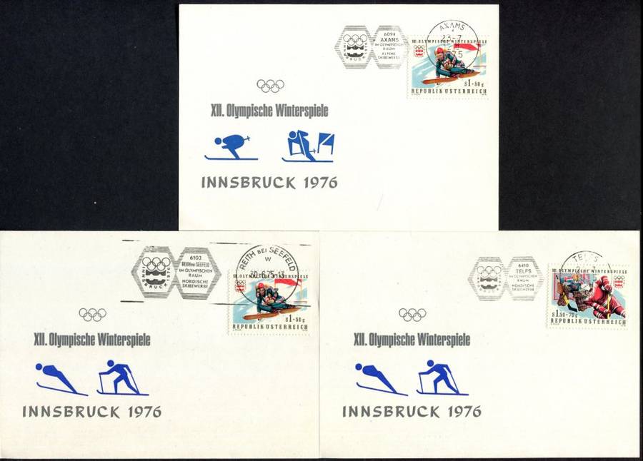 Austria - Sport - 6 Post Cards