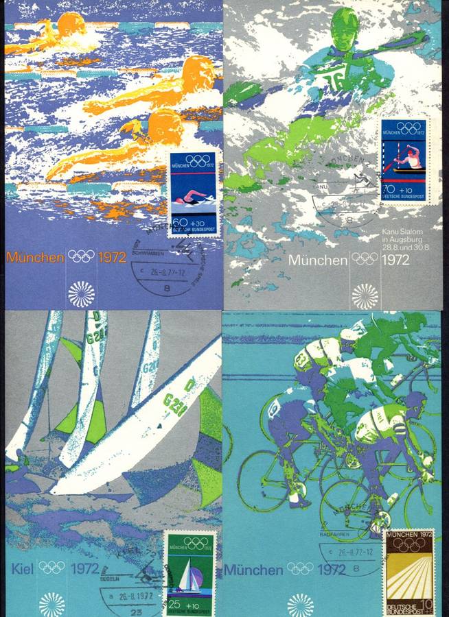 Germany/Federal - Sport - 22 Maxi-Post Cards