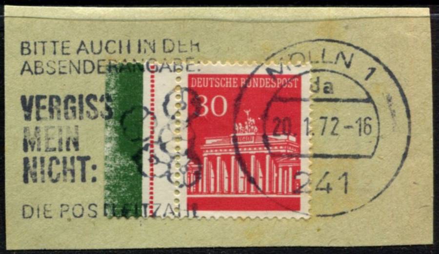 Germany/Federal - Used on Piece