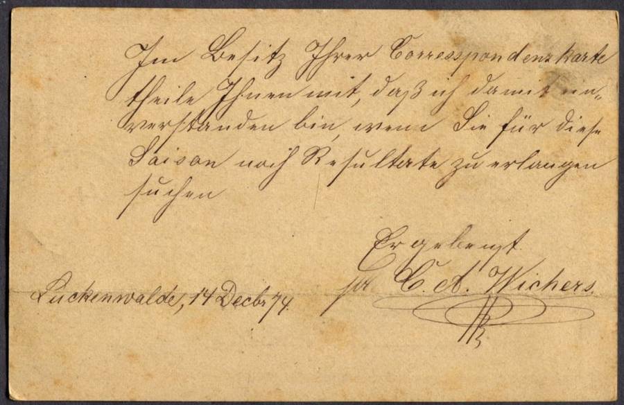 Germany - Post Card