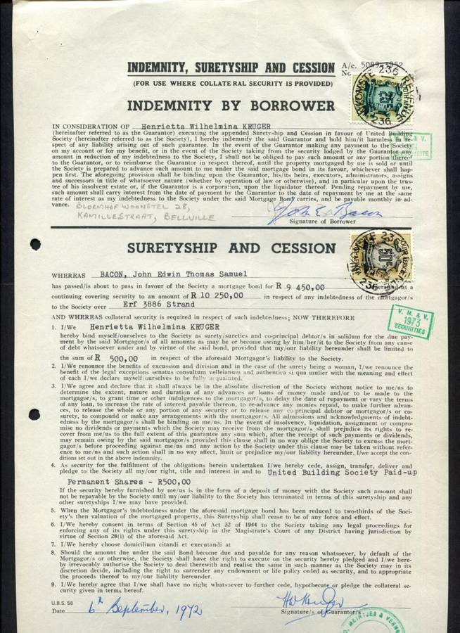 RSA - Revenue Document