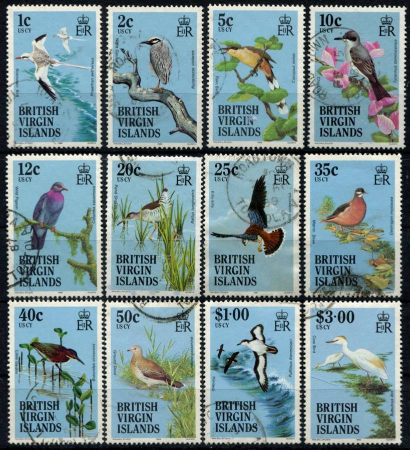 Virgin Islands - Birds - 1985 - Used
