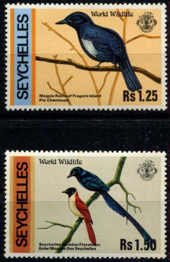 Seychelles - Birds - 1978 - MNH - Toned