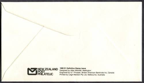 New Zealand - FDC - 1988