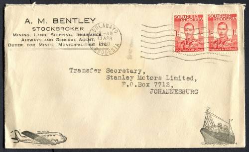 Southern Rhodesia - Cover