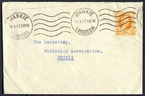 Rhodesia and Nyasaland - Cover