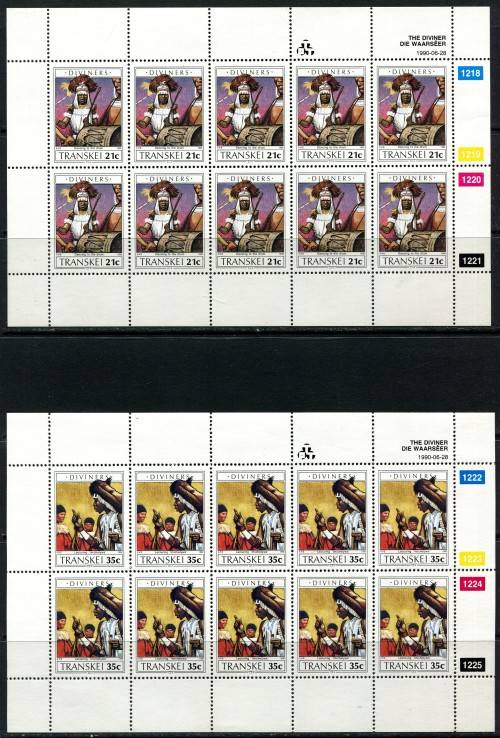 Transkei - Set of 4 Full Sheets of 10 -1990 -  MNH