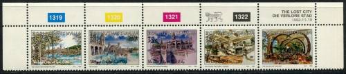 Bophuthatswana - 1 Control Strip of 5 - 1992 - MNH