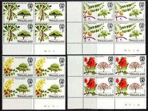 Swaziland - Set of 4 Blocks 1B of 4 - 1978 - MNH