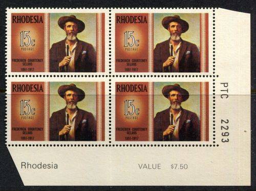 Rhodesia - 1 PTC Block of 4 - 1971 - MNH