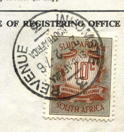 RSA - Revenue Document - Certificate No. 7