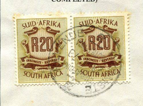 RSA - Revenue Document - Certificate No. 1