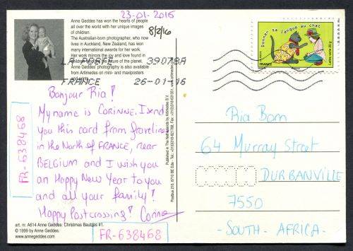 France - Modern Used Post Card