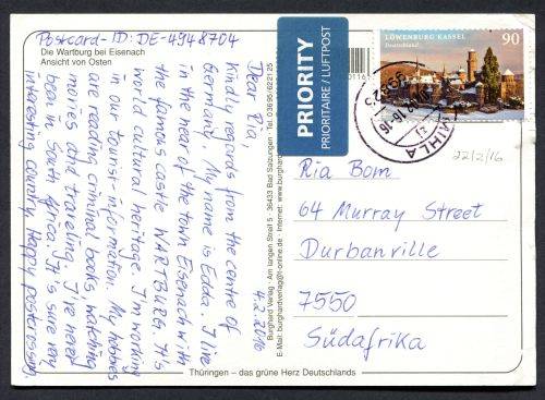 Germany - Modern Used Post Card