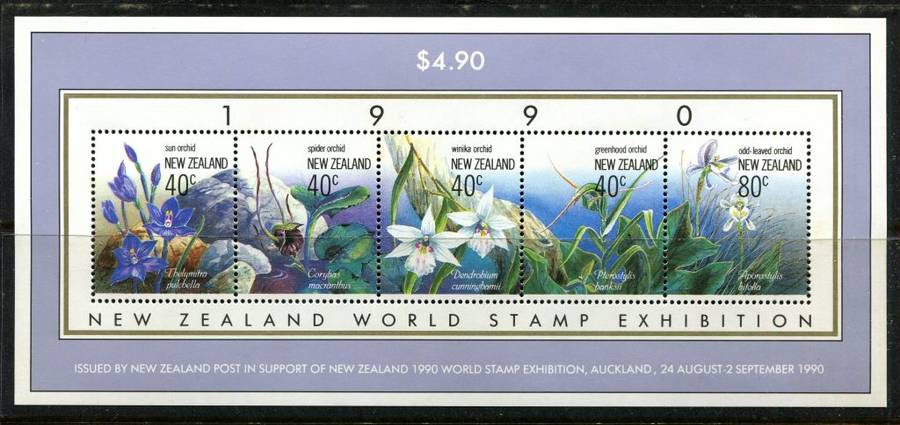 New Zealand - Miniature Sheet - 1990 - MNH