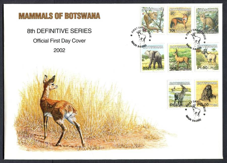 Botswana - Set of 2 FDC`s - 2002