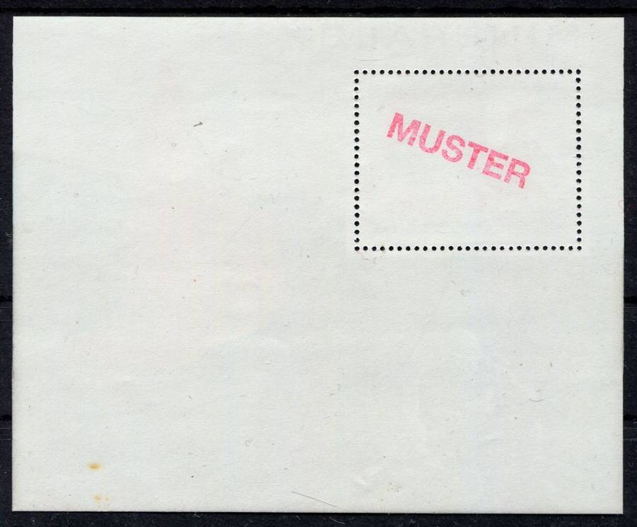 Somalia - Miniature Sheet - `Muster` on the Back - 1997 - MNH