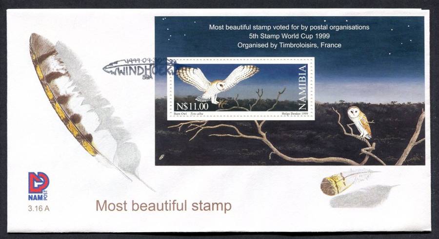 Namibia - Miniature Sheet FDC 3.16A - 1999