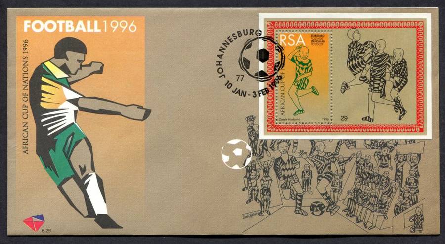 RSA - Miniature Sheet FDC 6.29 - 1996
