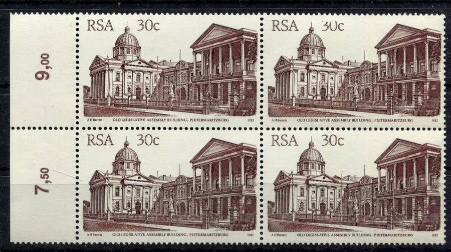 RSA - `Shaved` 30 - 1982 - MNH