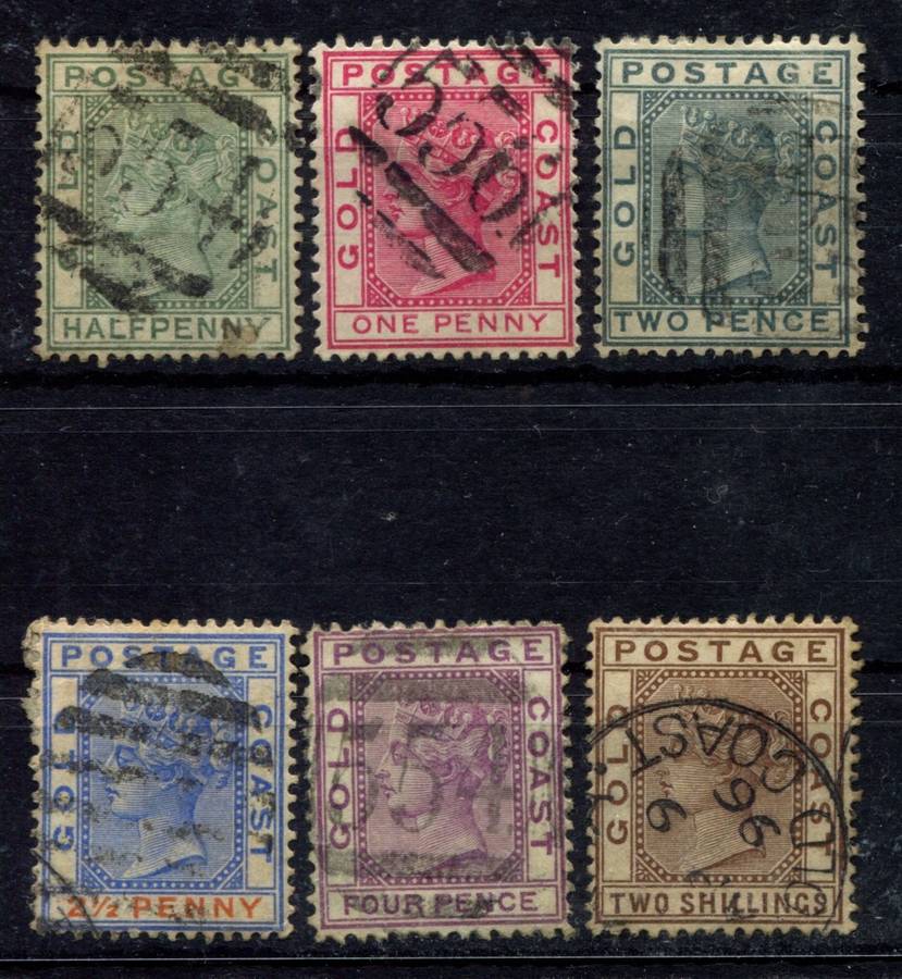 Gold Coast - 1884 - Used