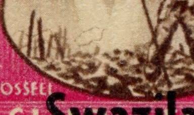 Swaziland - 1945 - `Barbed Wire` Variety - MM