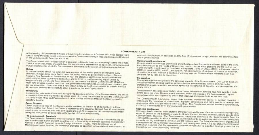 Lesotho - FDC - 1983