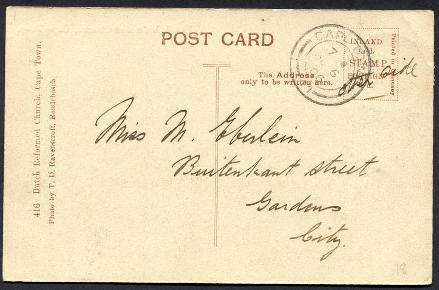 Cape of Good Hope - Post Card