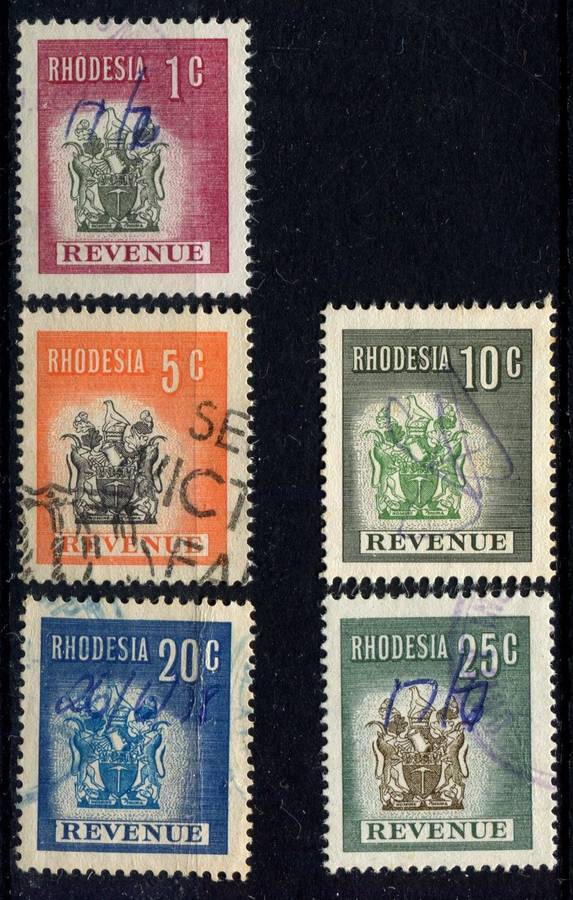 Rhodesia - Revenue - Used