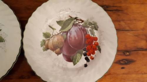 WIESENTHAL PORCELAIN GERMANY Paradise Valley Side Plates - Vintage