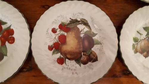 WIESENTHAL PORCELAIN GERMANY Paradise Valley Side Plates - Vintage