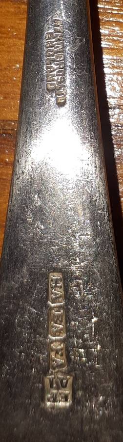 LOT OF 5 VINTAGE PLATED Dinner Spoons from assorted cutlers