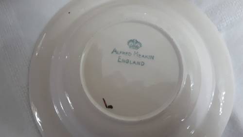 VINTAGE ALFRED MEAKIN MEDWAY DESIGN DESSERT SET