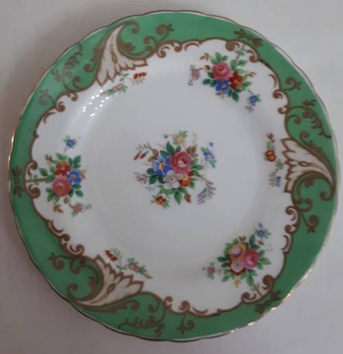 VINTAGE 1947+ TUSCAN FINE ENGLISH BONE CHINA TEA PLATE  BLENHEIM PATTERN