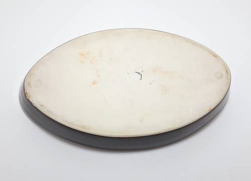 Brown and Cream Vintage Oval Ceramic Baking / Casserole Dish