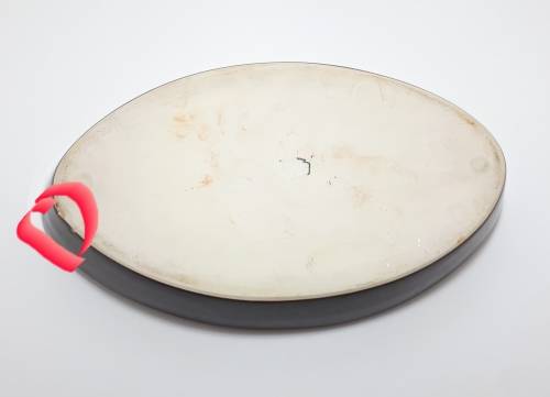 Brown and Cream Vintage Oval Ceramic Baking / Casserole Dish
