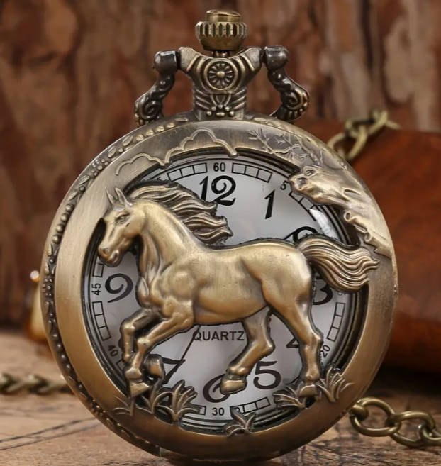 Horse Pocket Watch