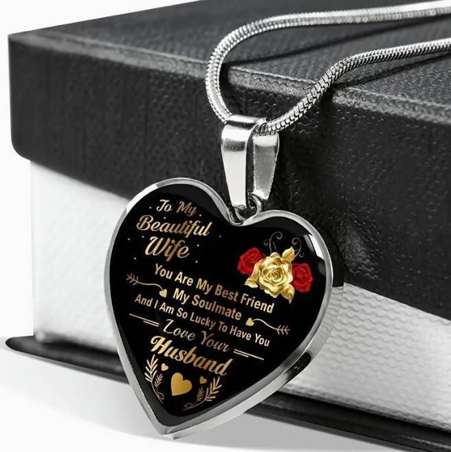 To My Wife Pendant