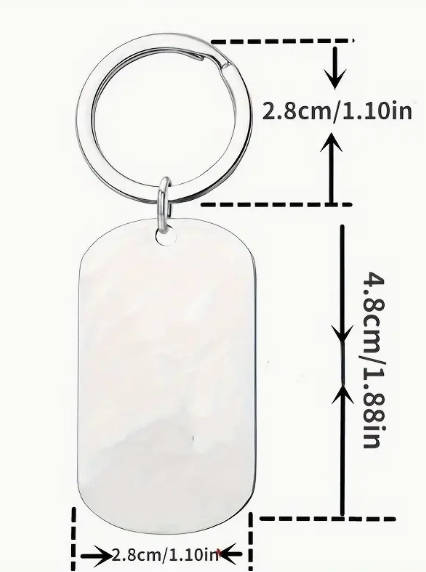 Mom to Son Keyring