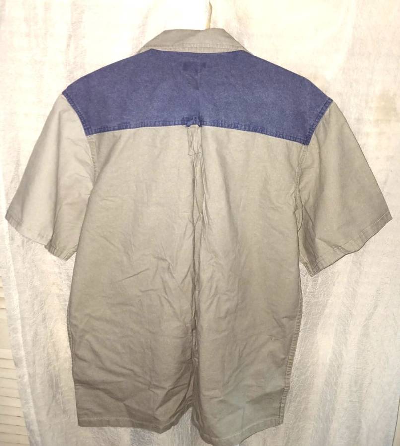 Men Button Up Shirt - Extra Large