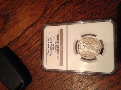 2000 Mandela Ms65 NGC for pzs46 onley