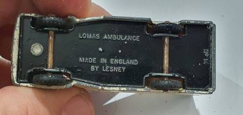 Lesney Matchbox Lomas Ambulance