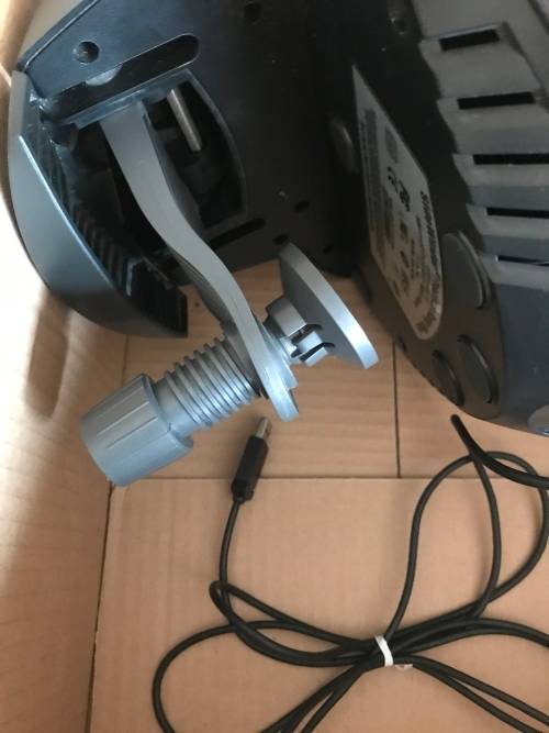 Microsoft Side Winder Steering Wheel And Paddle Set