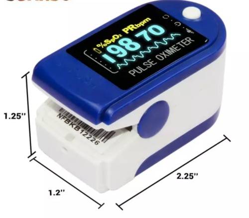 OLED Fingertip Pulse Oximeter Monitor