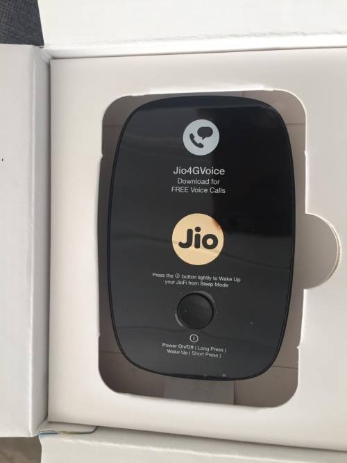 Jiofi 4G LTE wifi router