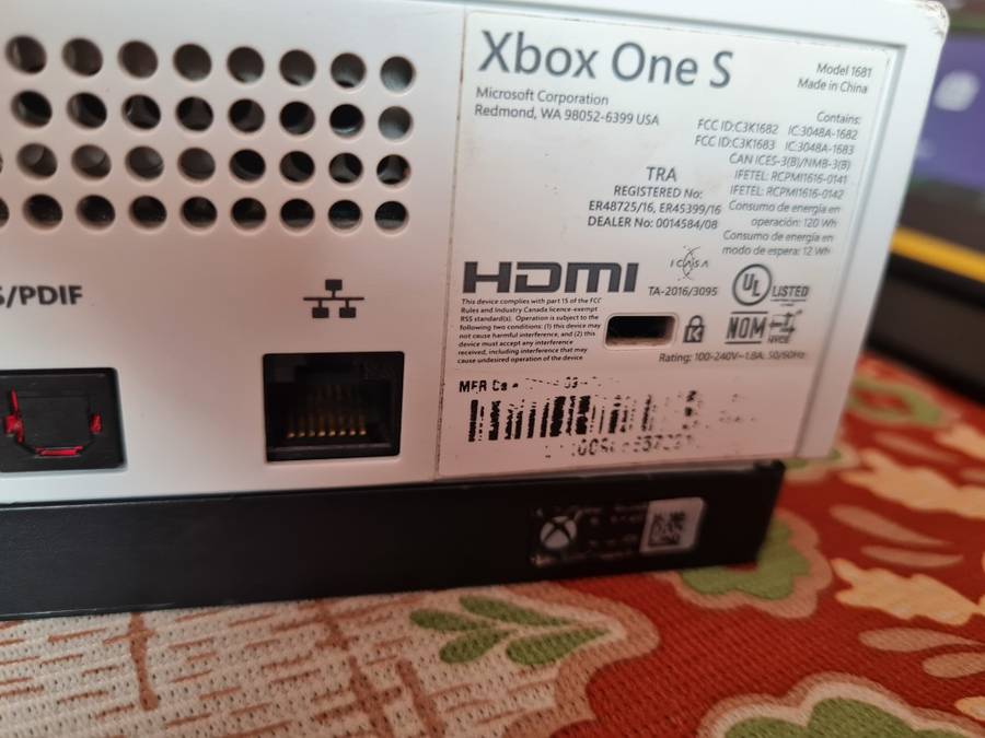 MICROSOFT XBOX ONE S, 1 TB (CONSOLE ONLY) - Fully Tested and working 100%